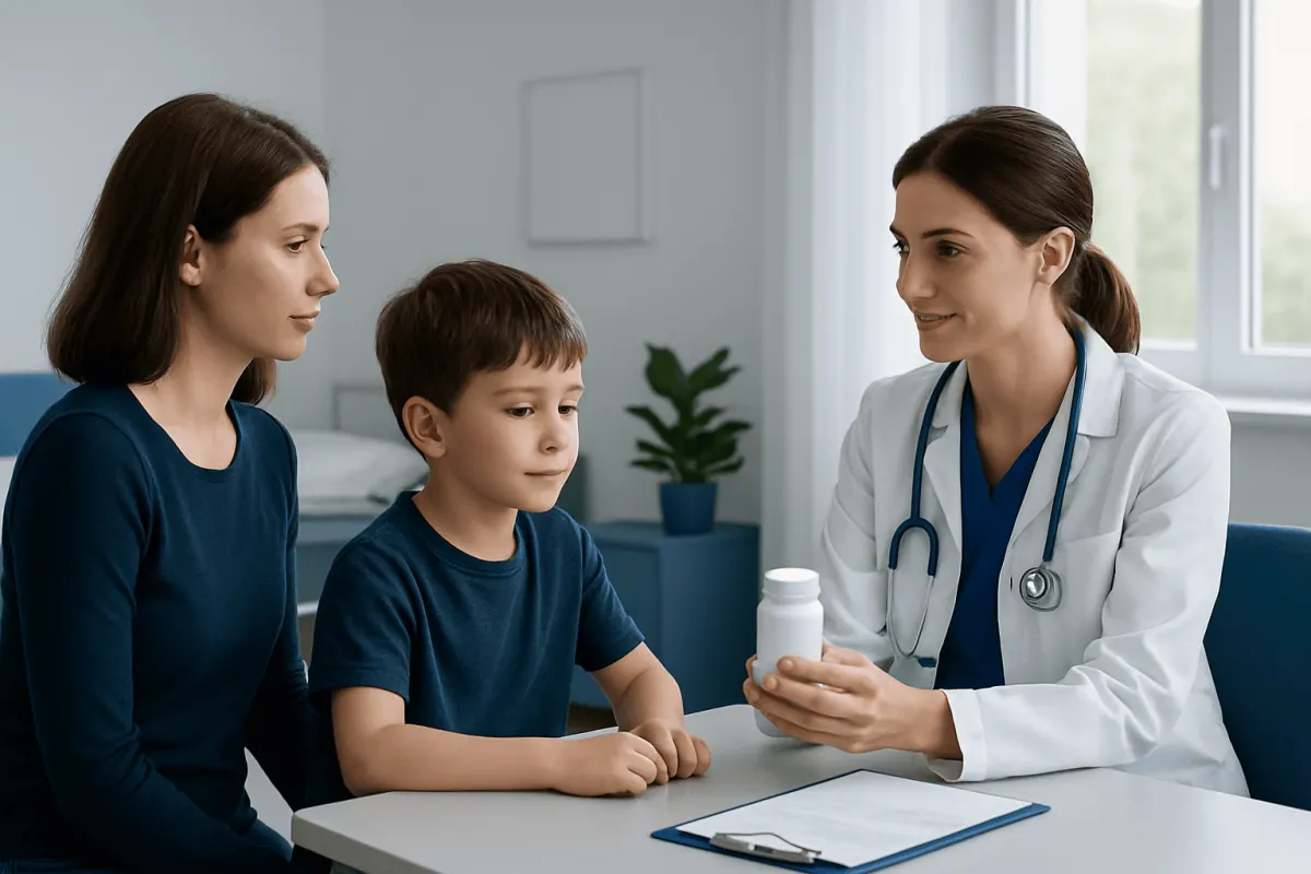 Label Context: Daily Needs and Supplement Strength — 35 pound child 500 mg vitamin c