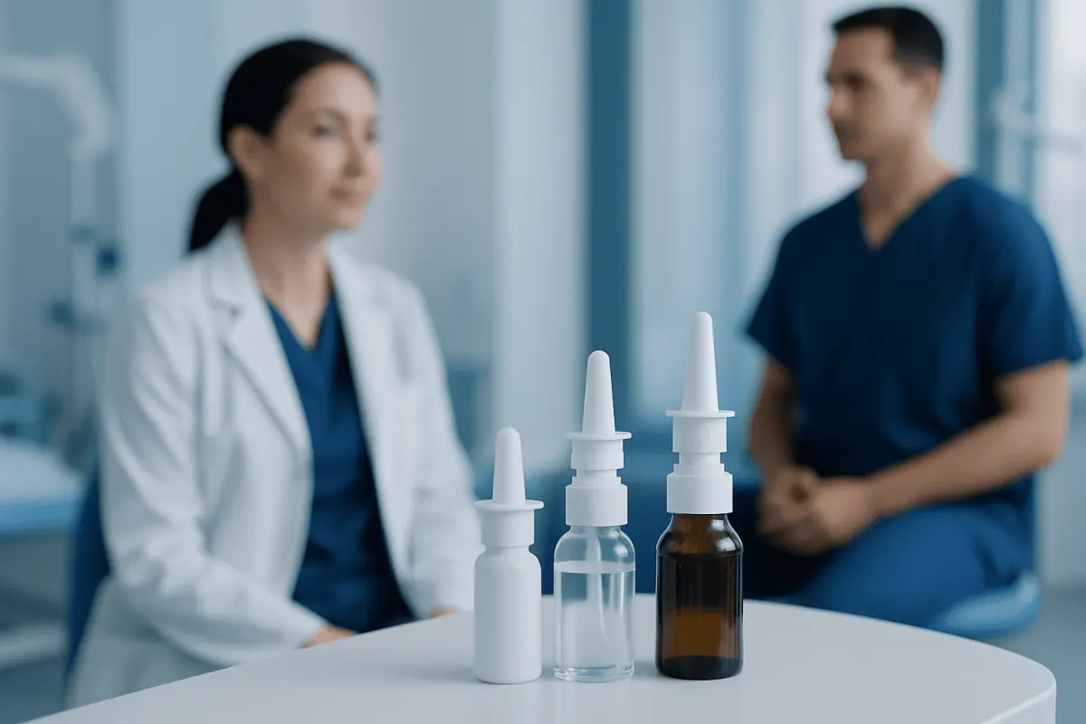 Main types of nasal spray — nasal spray