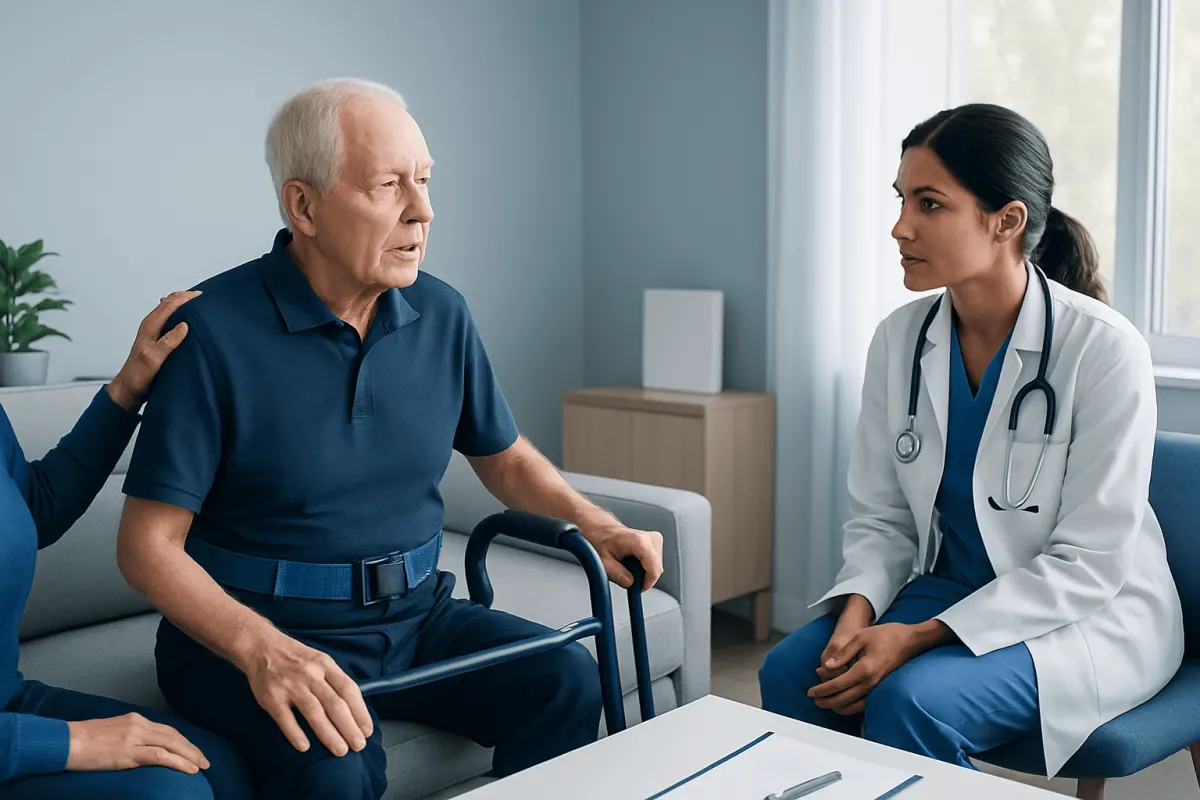 Mobility, Transfers, and Fall Prevention — stroke aftercare at home