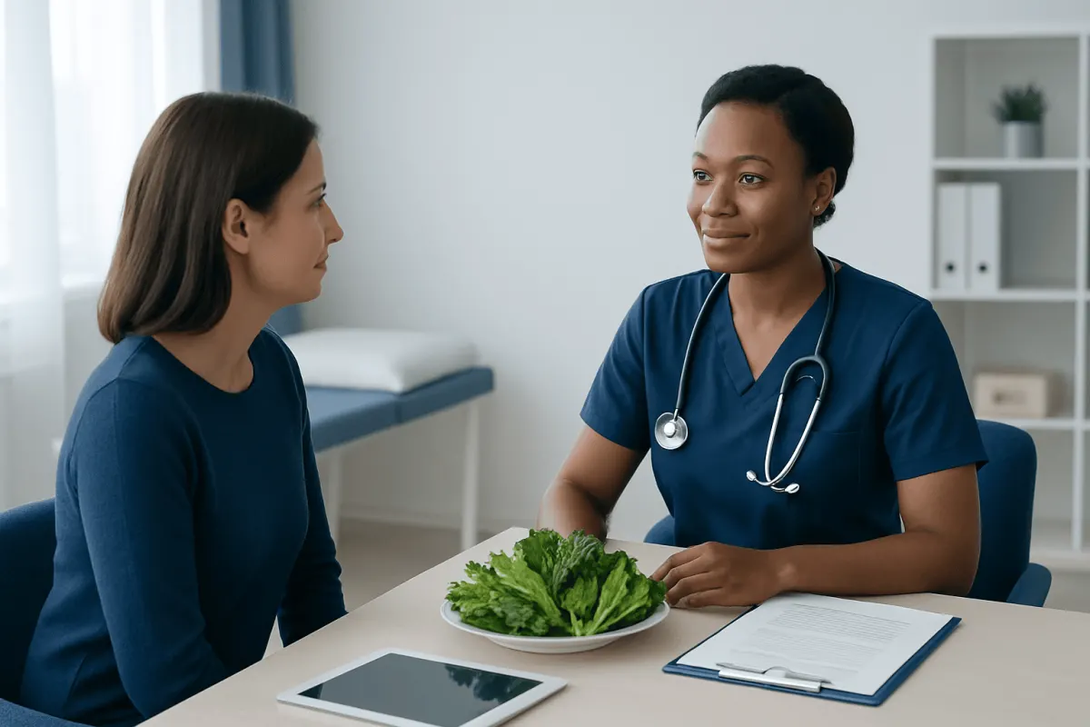 Nutrients and potential health benefits — bitter greens