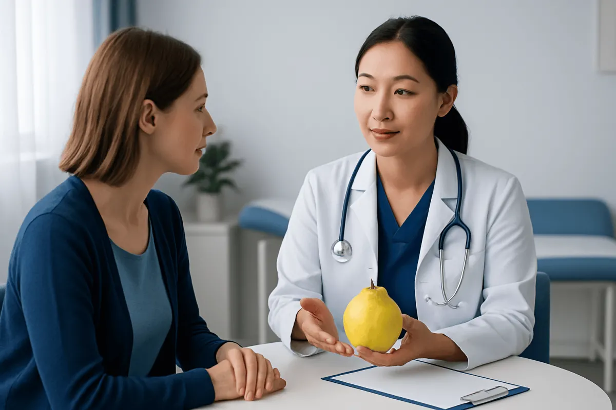 Nutrition and possible health benefits — what is a quince