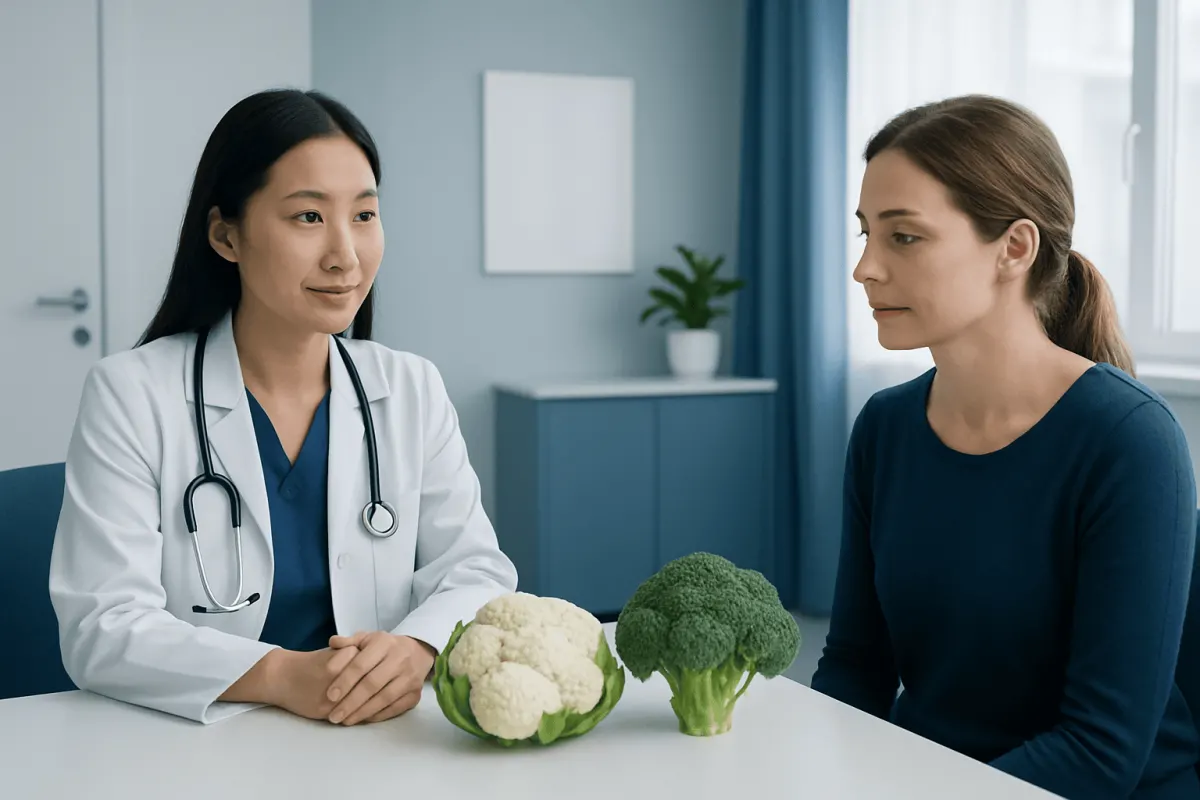 Nutrition differences: what each vegetable provides — cauliflower vs broccoli