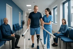 Prosthetic Rehabilitation After Amputation: Fitting, Training, and Adaptation