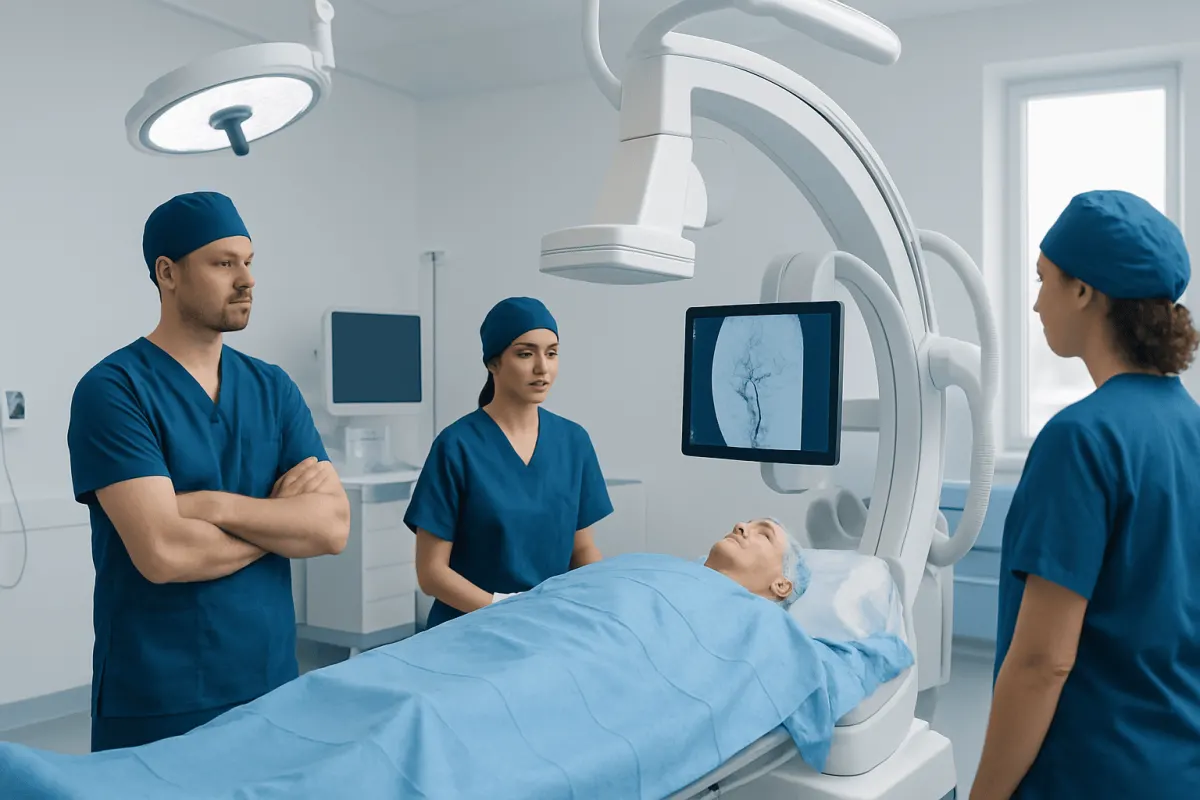 Neurointerventional Radiology for Acute Stroke: What Happens From ER to Clot Removal