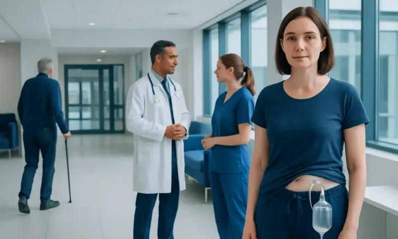 A Nephrostomy Tube Drains the Kidney When Urine Is Blocked