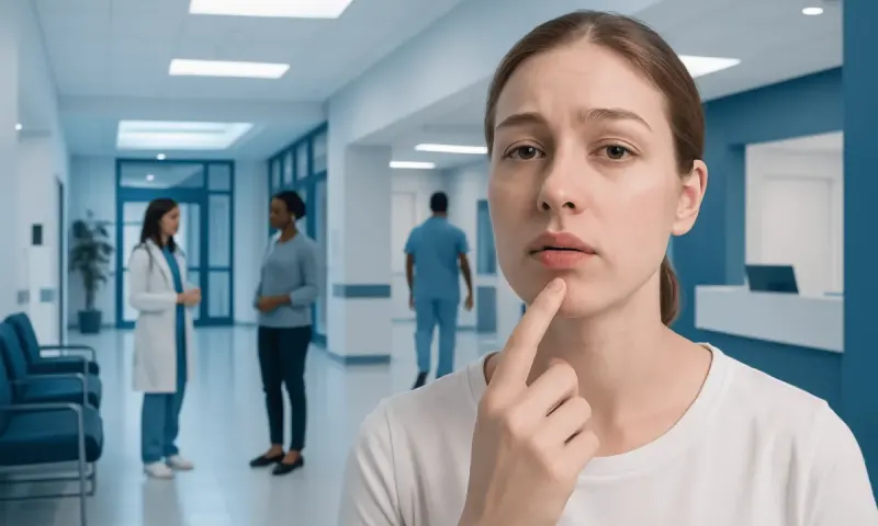 A Pimple on the Lip Is Not Always Acne