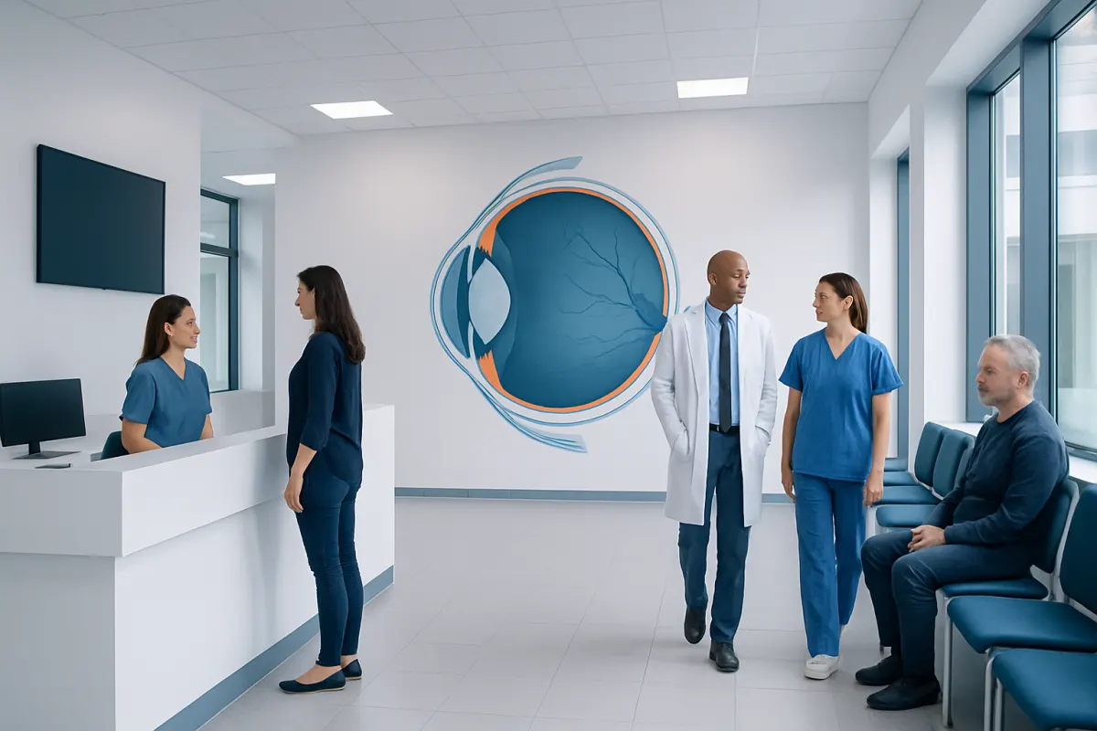 How the Parts of the Eye Work Together to Produce Vision