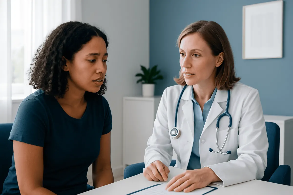 Patterns That May Suggest an Infection or Irritation — whitish discharge during intercourse