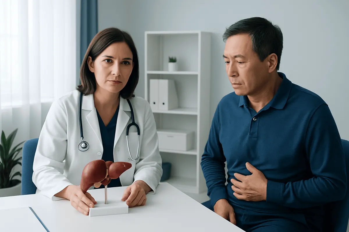 Possible causes and risk factors — liver cancer symptoms