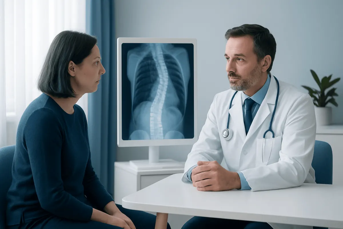 Possible causes and risk factors — dextroconvex curvature