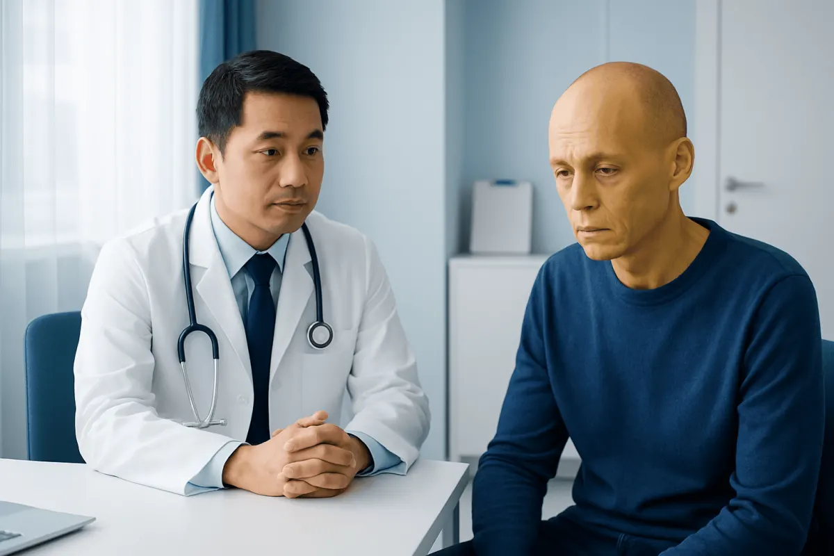 Possible signs and symptoms to notice — liver failure face
