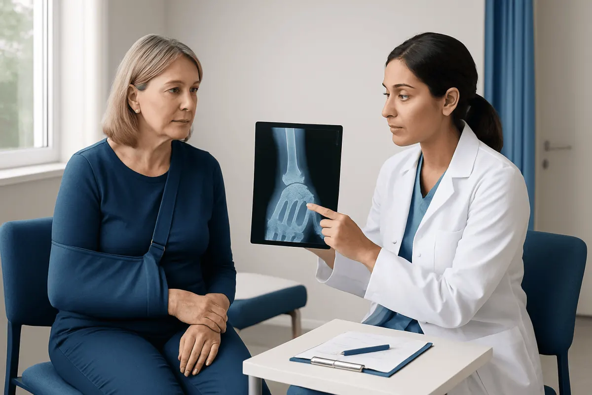 Preparing for a broken wrist xray and what happens step by step — broken wrist xray