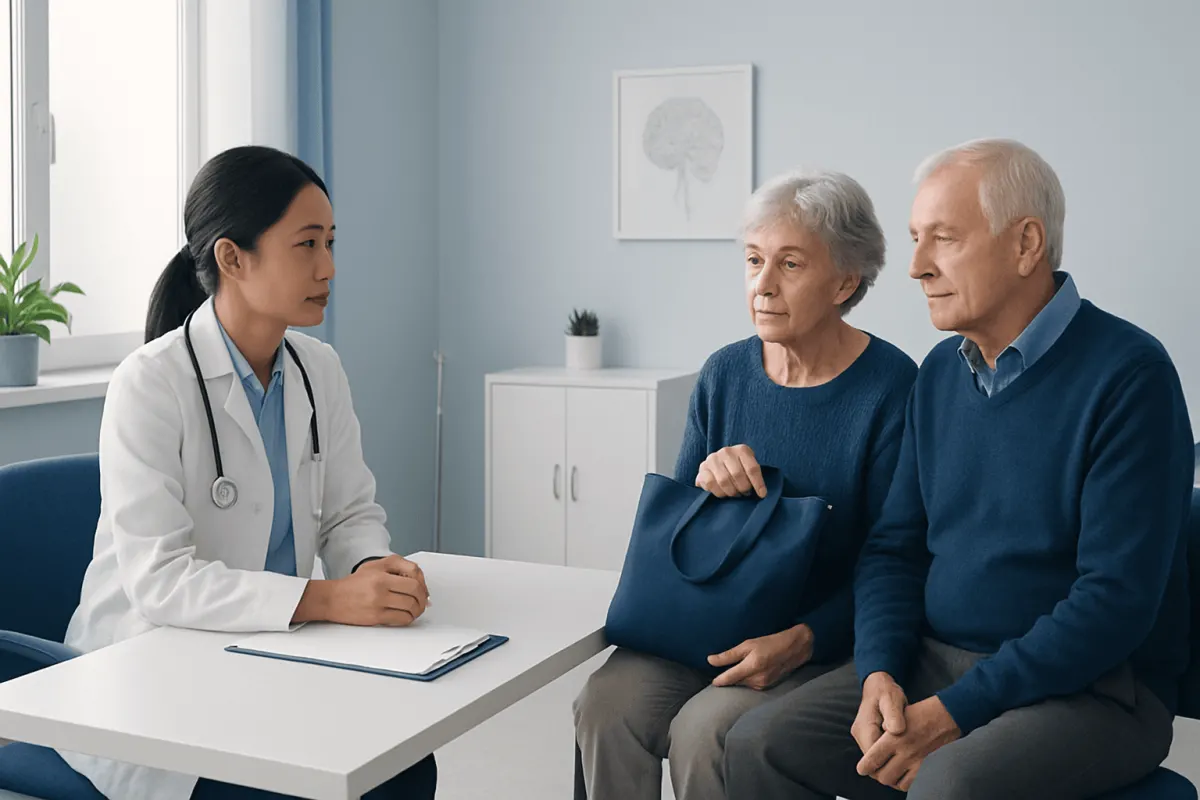 Preparing for the Appointment: What Families Can Bring — dementia doctor visit