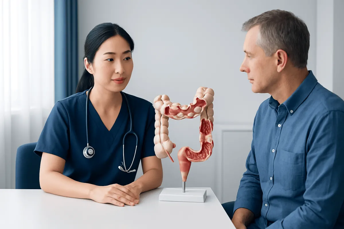 Procedure steps: from preparation to bowel reconstruction — colorectal cancer surgery