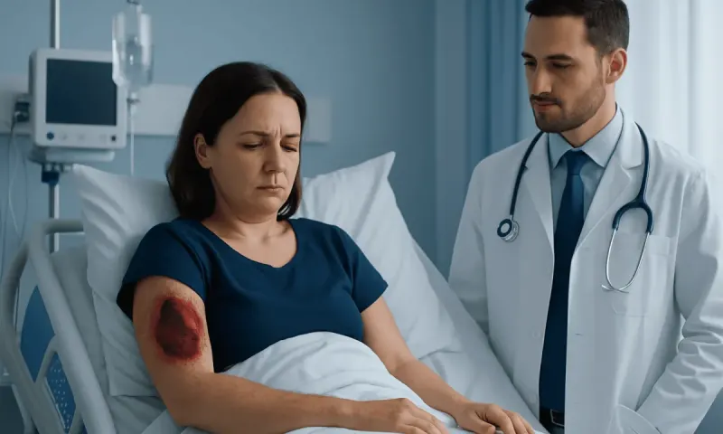 Signs and symptoms to recognize — 4th degree burn