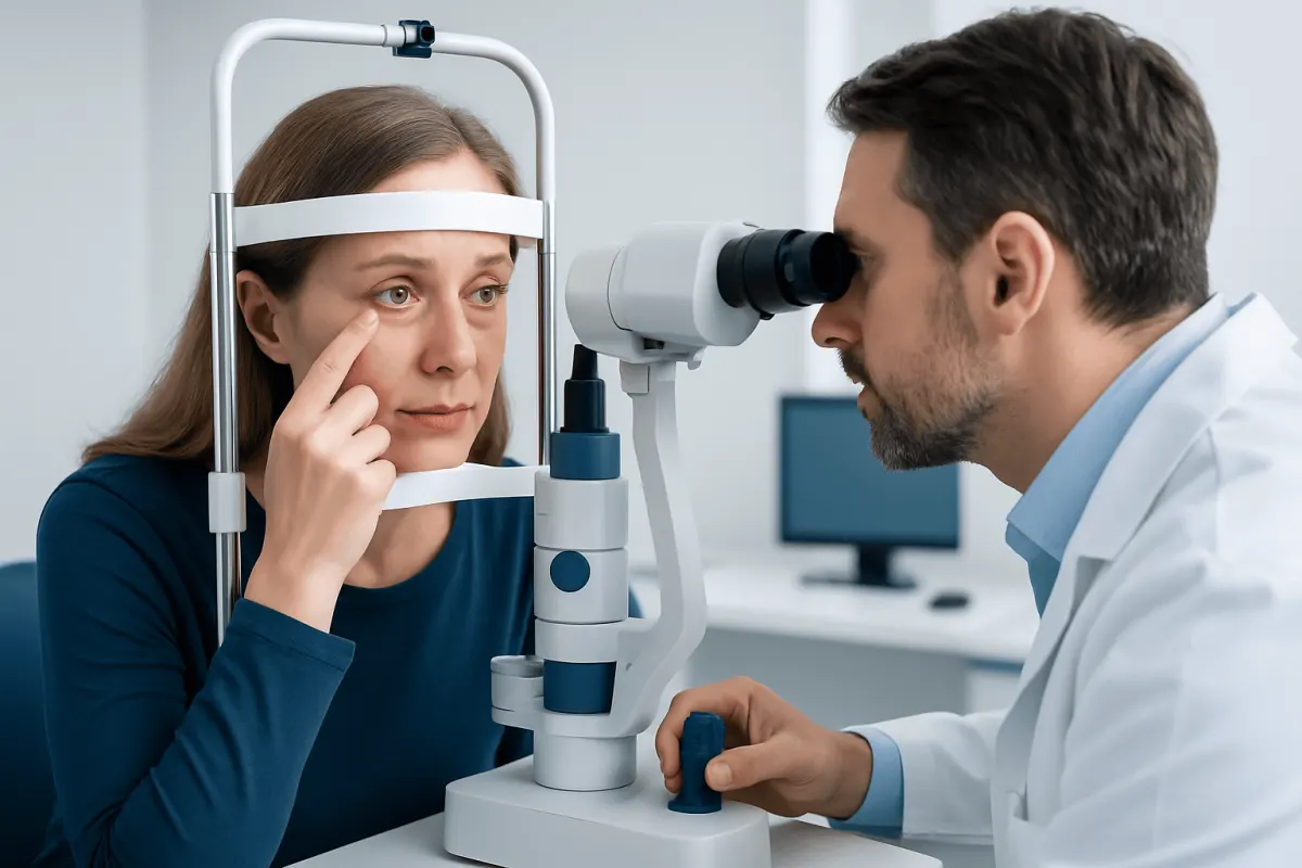 Symptoms — conjunctivitis