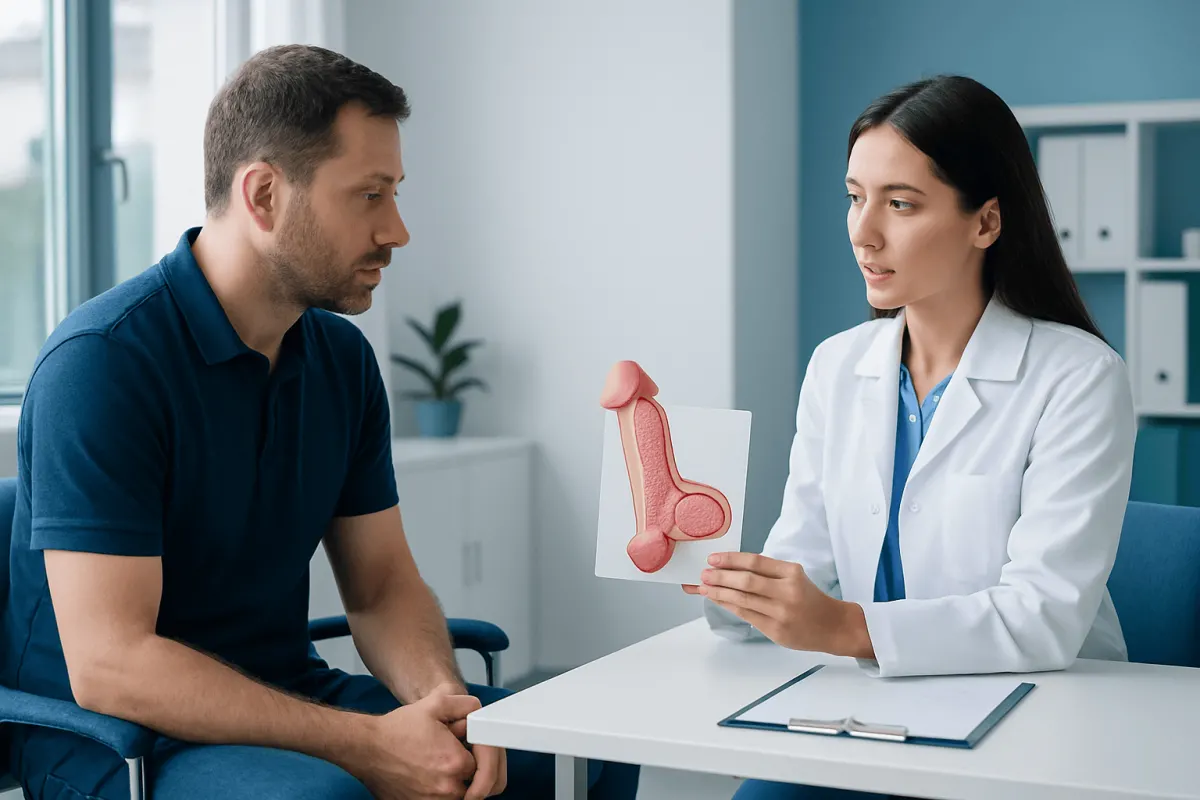 Symptoms and changes that may affect the glans — glans penis