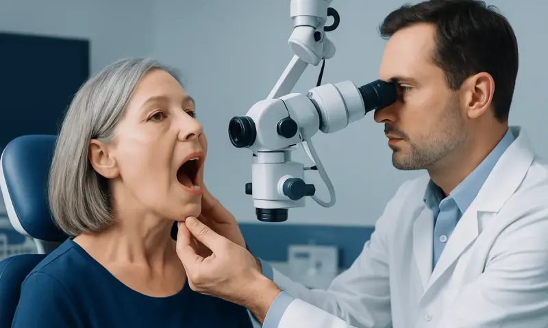 Symptoms and changes that may suggest a mouth tumor — mouth tumor