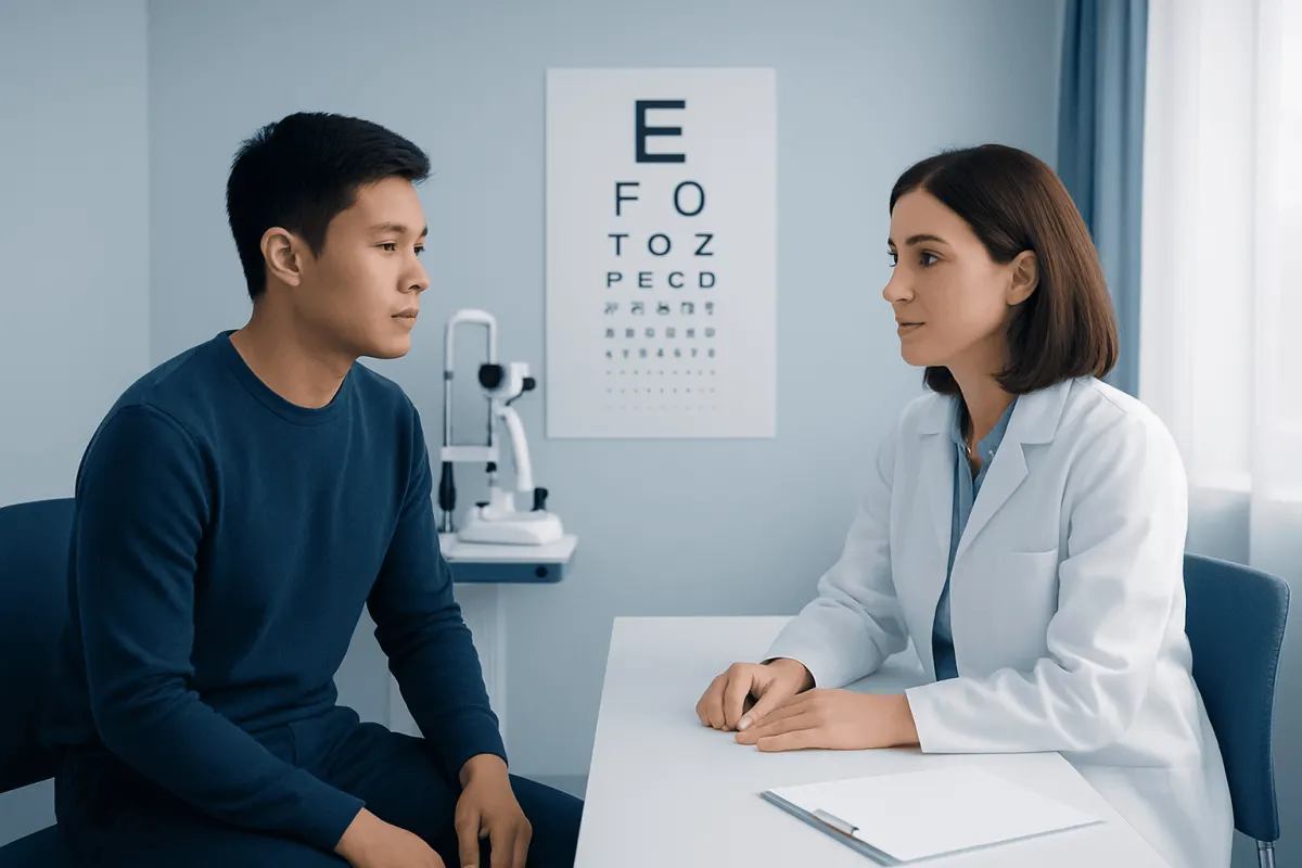 Symptoms and Everyday Signs — near sighted