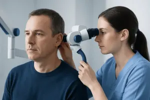 Ear Fluid Often Sits Behind the Eardrum, Not in the Canal