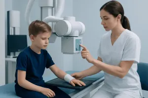 Buckle Fractures of the Wrist Are Common in Children