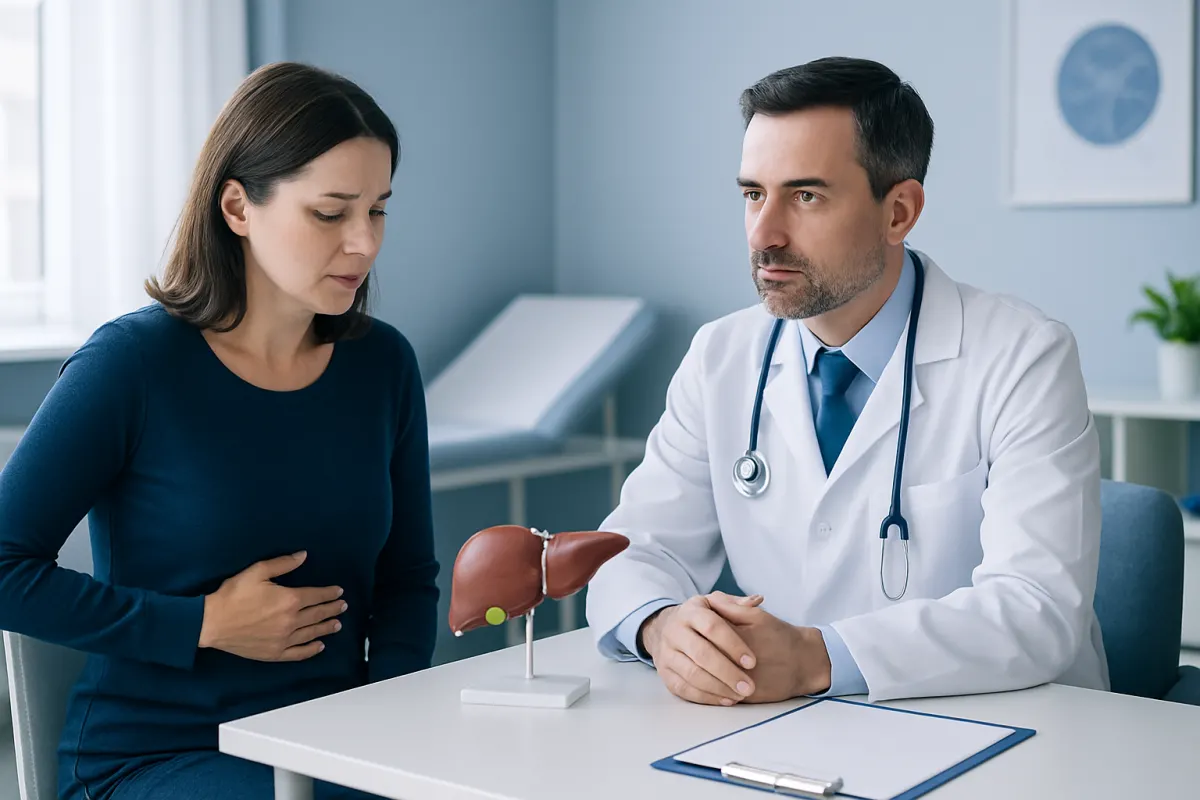 Symptoms and how liver lesions are found — liver lesions