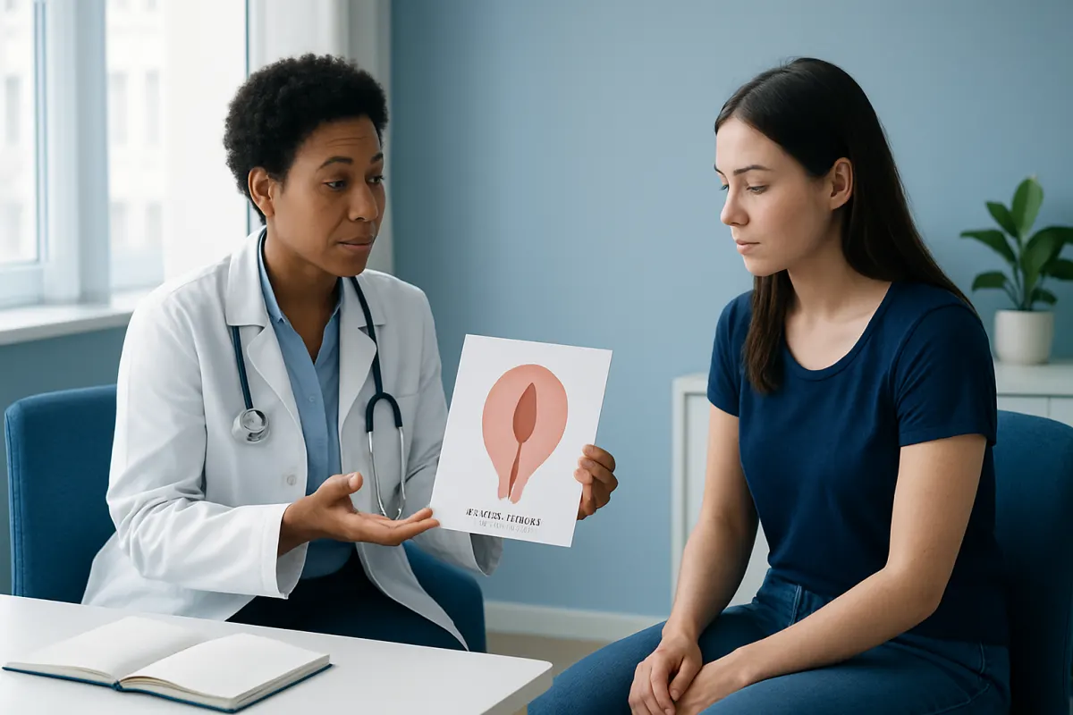 Symptoms and Signs — septate hymen