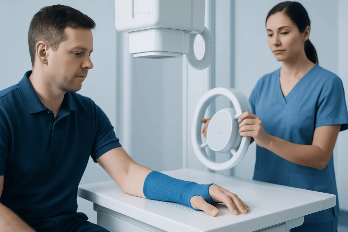 Symptoms and Signs — radial bone wrist fracture