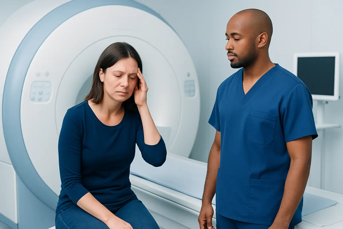 Symptoms and situations that may lead to imaging — neuro scans for headache dizziness and weakness
