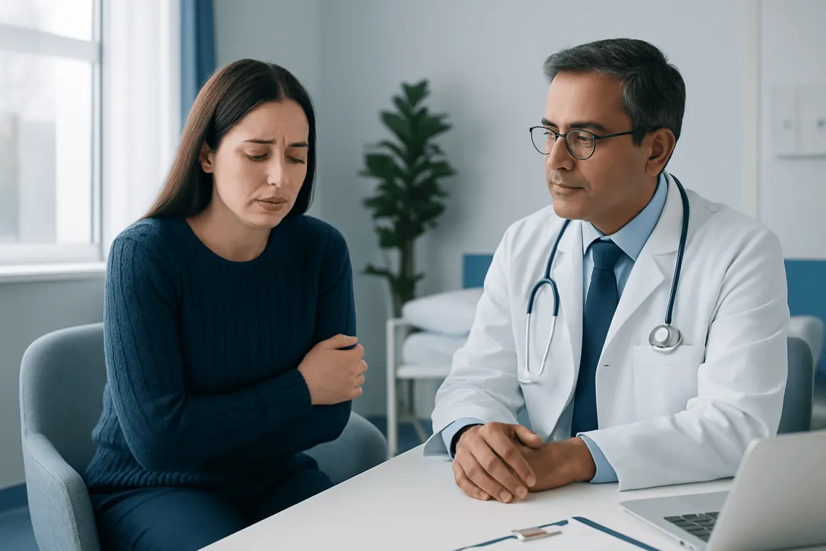 Symptoms and warning signs — low body temperature