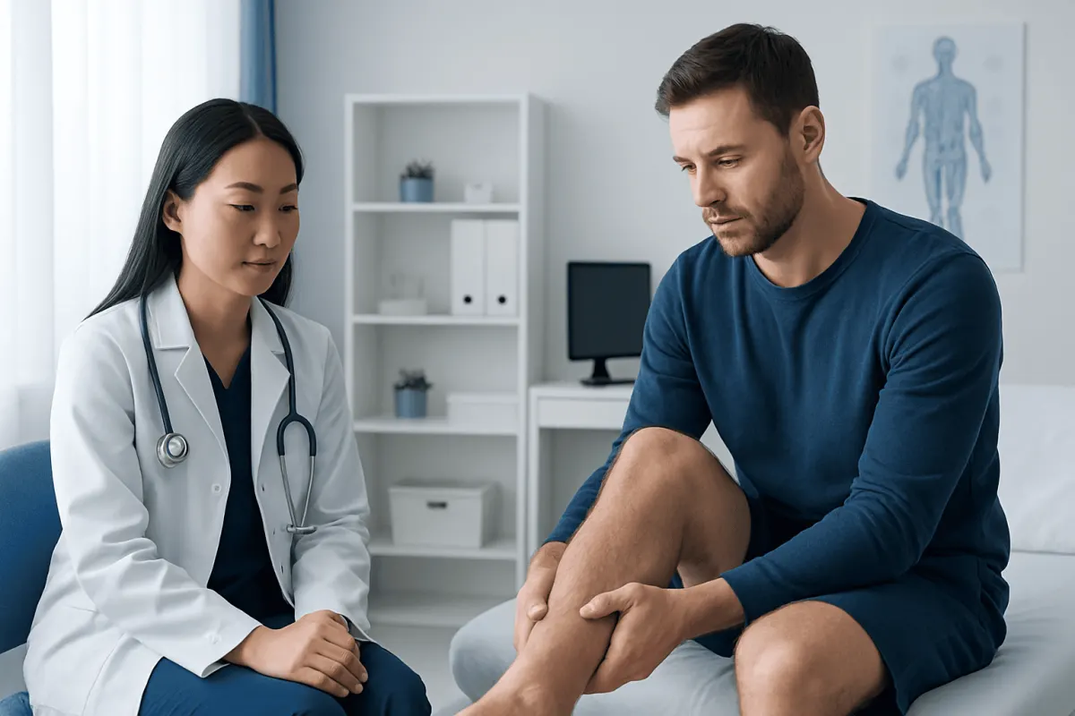 Symptoms and Warning Signs — Ankle Sprain