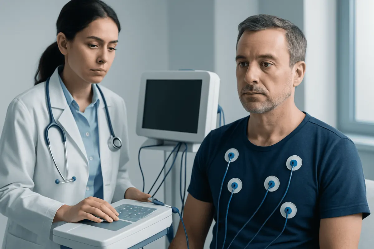 Symptoms and warning signs that may lead to testing — heart disease diagnosis