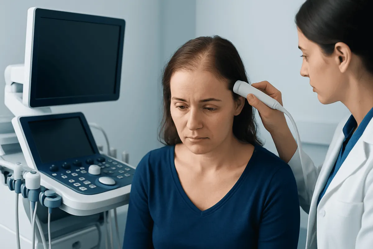 Symptoms, Causes and Risk Factors — receding hairline female