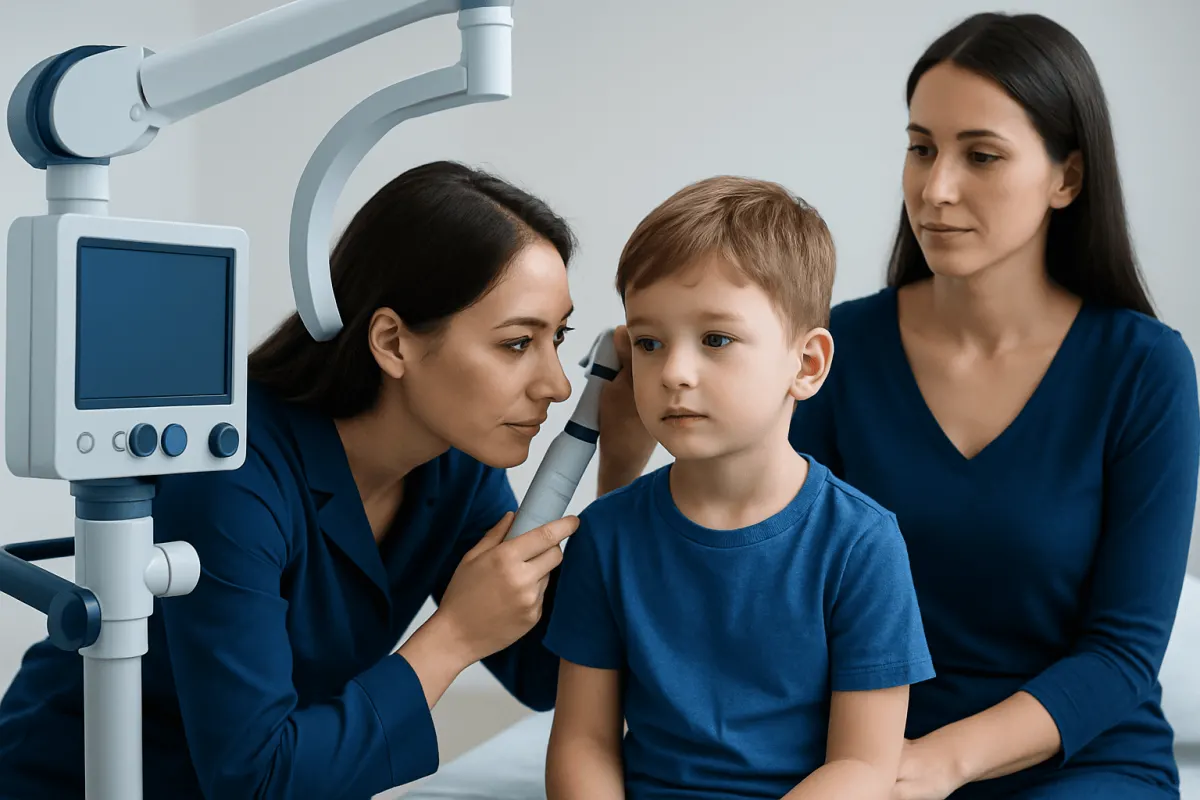 Symptoms in Children — Otitis Media