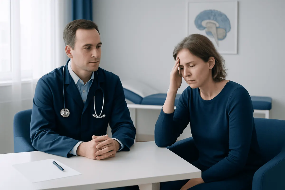 Symptoms linked to thalamus problems — thalamus