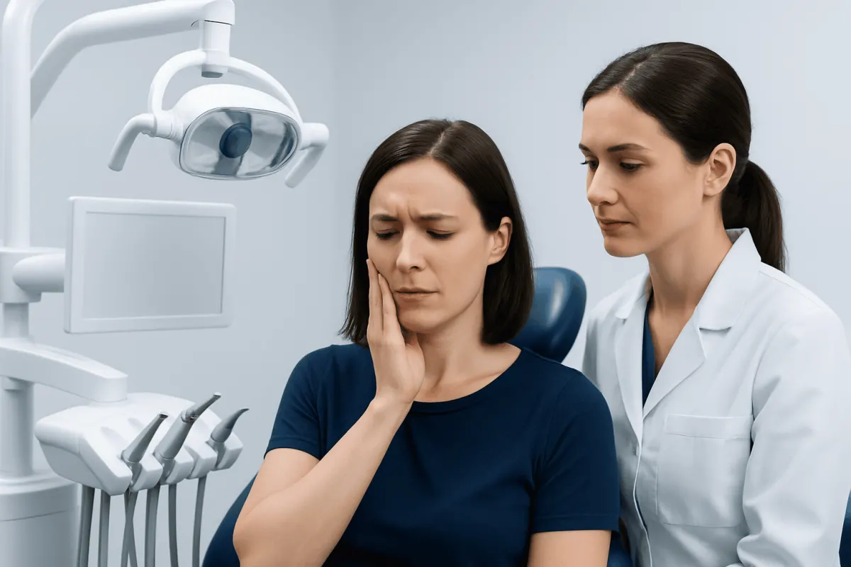 Symptoms of Dry Socket — dry socket after tooth extraction