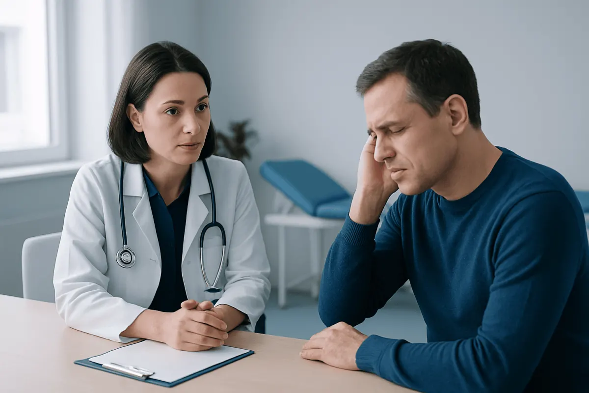 Symptoms that can help describe the problem — bump ear canal