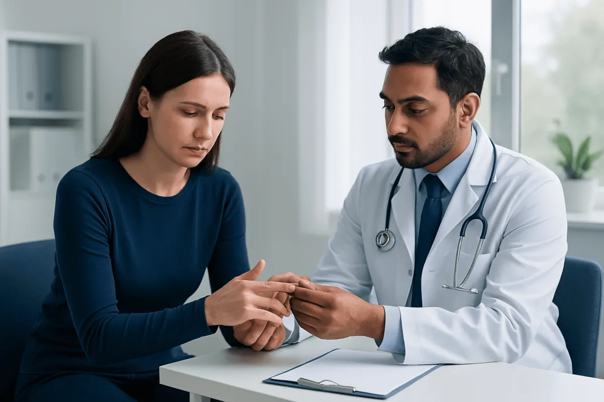 Symptoms That Can Overlap — and Clues That May Point One Way — sprained finger vs broken
