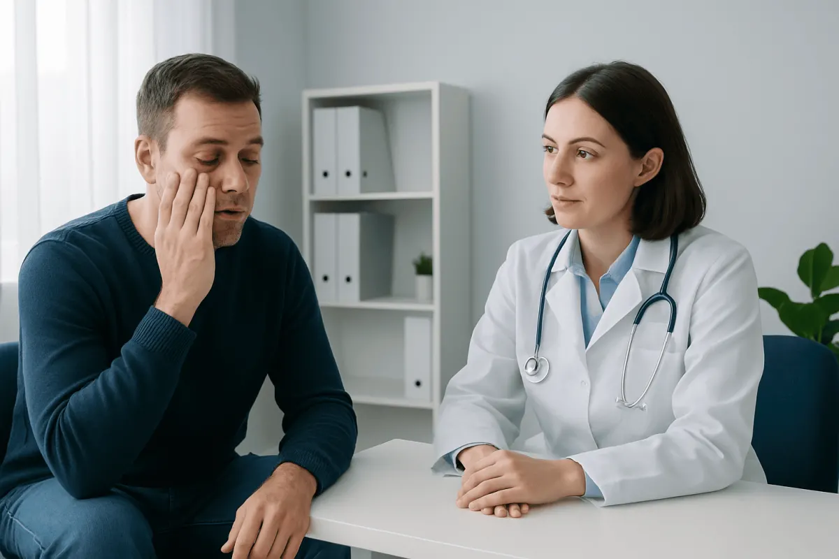 Symptoms that help identify the cause — why is my eyeball swollen