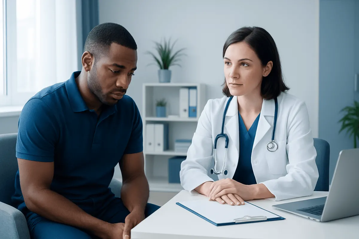 Symptoms that may affect the scrotum — scrotum