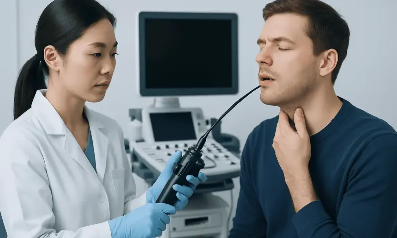 Symptoms that may occur with an itchy throat — itching inside throat