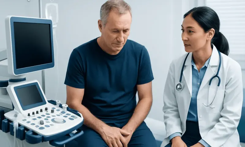 Symptoms that may occur with urethral discharge — male urine infection discharge