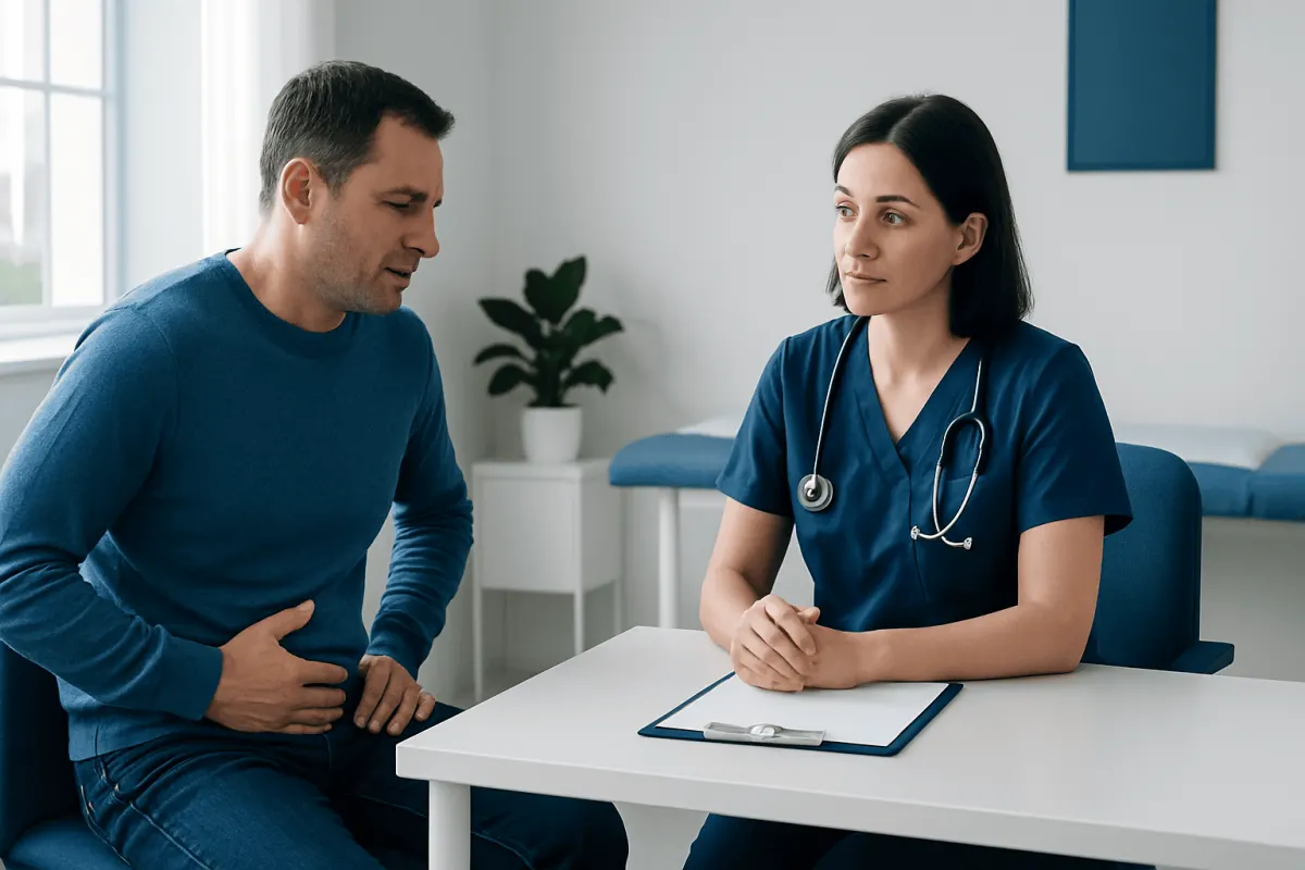 Symptoms that may suggest a kidney stone rather than a bowel problem — can kidney stones cause constipation