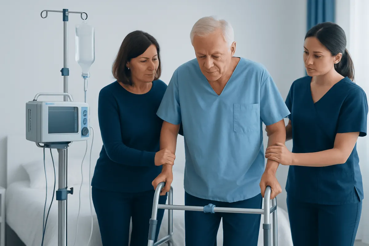 The First Days at Home: Starting Safely — Walking After Heart Bypass Surgery