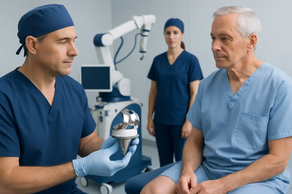 The Main Materials Used in Knee Replacements — knee replacements