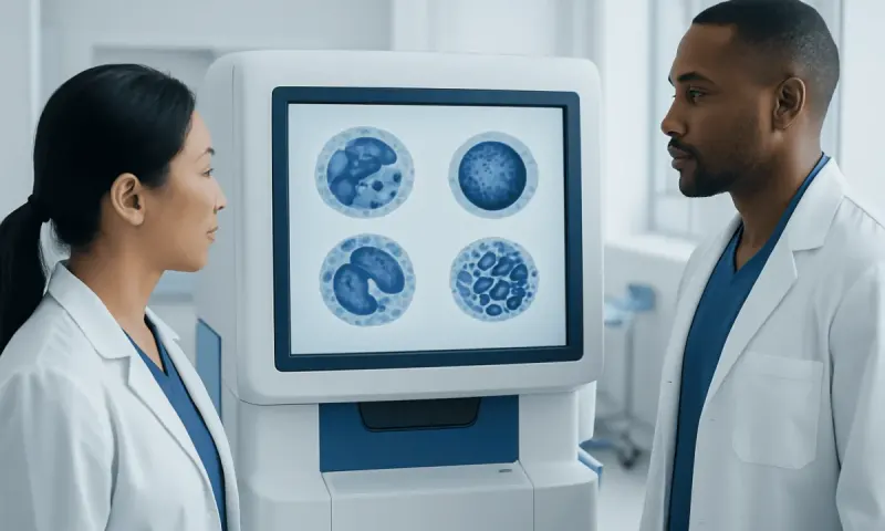 The main types of white blood cells — white blood cells