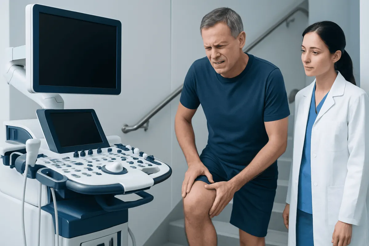 The Stair-Climbing Pattern: What the Location of Pain May Suggest — pain knee climbing stairs
