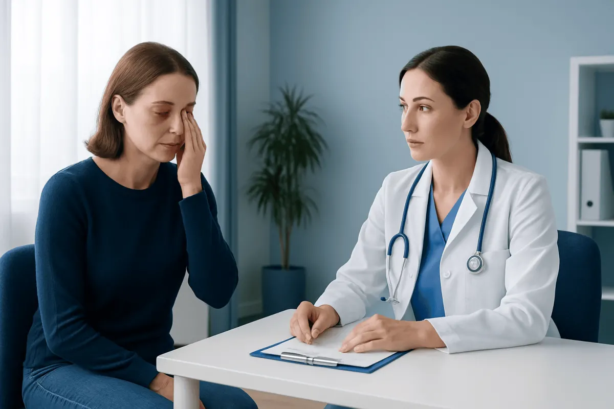 Triggers, causes and risk factors — allergic reaction around eyes
