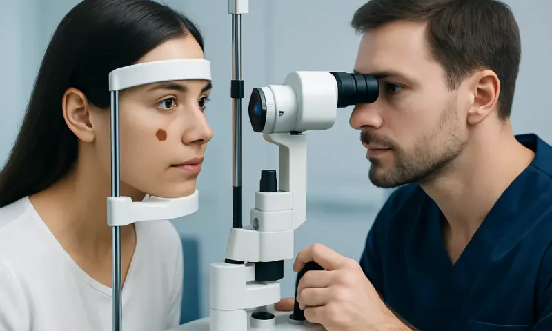 Types of brown spots seen on or in the eye — brown spot on eye