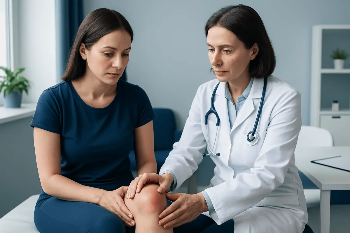 Types of Knee Infection and Why the Location Matters — early stage knee infection pictures
